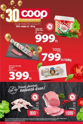 Coop katalógus | Coop regionális szórólap május 4. hét - Észak-Kelet | 2025-05-21T00:00:00.000Z - 2025-05-28T00:00:00.000Z