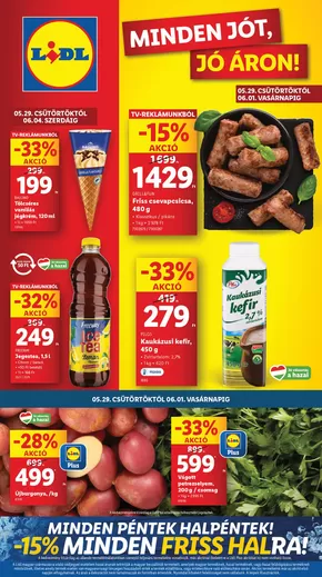 Lidl katalógus, Budapest | Akciós újság – 22. hét | 2025-05-29T00:00:00.000Z - 2025-06-04T00:00:00.000Z