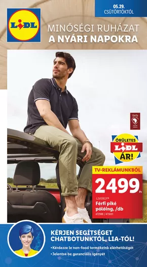 Lidl katalógus, Budapest | Nonfood kínálatunk - 22. hét | 2025-05-29T00:00:00.000Z - 2025-06-04T00:00:00.000Z