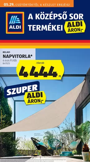Aldi katalógus, Debrecen | Új ajánlatok felfedezésre | 2025-05-25T00:00:00.000Z - 2025-05-29T00:00:00.000Z