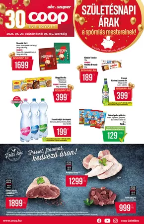 Coop katalógus, Kiskunhalas | Coop országos szórólap június 1. hét - Abc-Szuper | 2025-05-28T00:00:00.000Z - 2025-06-04T00:00:00.000Z