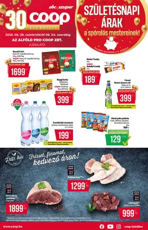 Coop katalógus, Budakalász | Exkluzív ajánlatok ügyfeleinknek | 2025-05-28T00:00:00.000Z - 2025-06-04T00:00:00.000Z