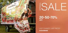 Sugarbird katalógus, Székesfehérvár | Sale 20 - 50 - 70% | 2025-05-29T00:00:00.000Z - 2025-06-16T00:00:00.000Z