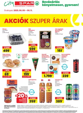 Spar katalógus, Sárvár | Új ajánlatok felfedezésre | 2025-06-05T00:00:00.000Z - 2025-06-11T00:00:00.000Z