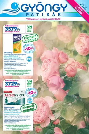 Gyöngy Patikák katalógus | Gyöngy Patikák akciós | 2025-06-01T00:00:00.000Z - 2025-06-30T00:00:00.000Z