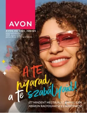 AVON katalógus | Kedvezmények és akciók | 2025-06-01T00:00:00.000Z - 2025-06-30T00:00:00.000Z