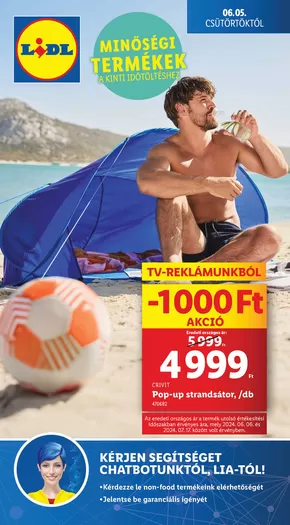 Lidl katalógus, Budapest | Nonfood kínálatunk - 23. hét | 2025-06-05T00:00:00.000Z - 2025-06-11T00:00:00.000Z