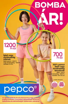 Pepco katalógus | Színekkel teli nyár | 2025-06-05T00:00:00.000Z - 2025-06-18T00:00:00.000Z