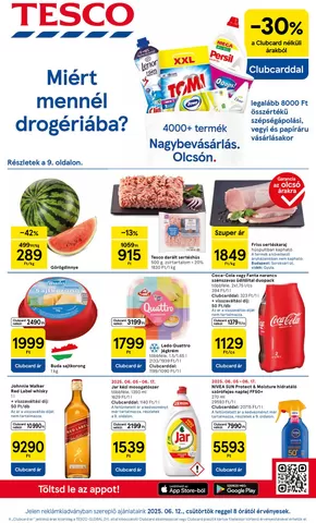 Tesco katalógus, Mezőberény | Széles választék az ajánlatokból | 2025-06-12T00:00:00.000Z - 2025-06-18T00:00:00.000Z