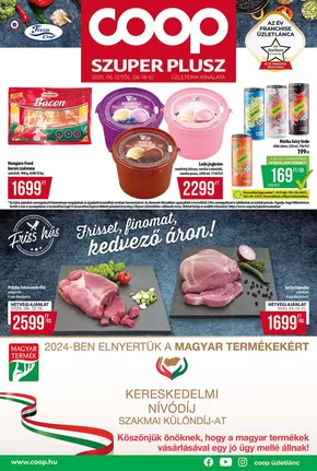 Coop katalógus, Békéscsaba | Aktuális különleges akciók | 2025-06-11T00:00:00.000Z - 2025-06-18T00:00:00.000Z