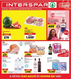 Interspar katalógus | Vonzó különleges ajánlatok mindenki számára | 2025-06-12T00:00:00.000Z - 2025-06-18T00:00:00.000Z