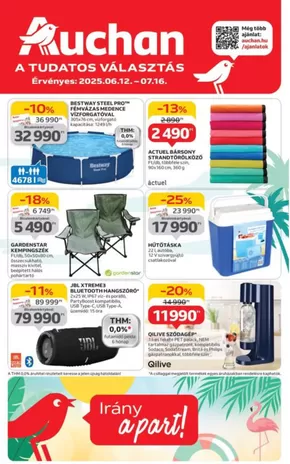 Auchan katalógus | A legjobb akcióink | 2025-06-10T00:00:00.000Z - 2025-07-16T00:00:00.000Z