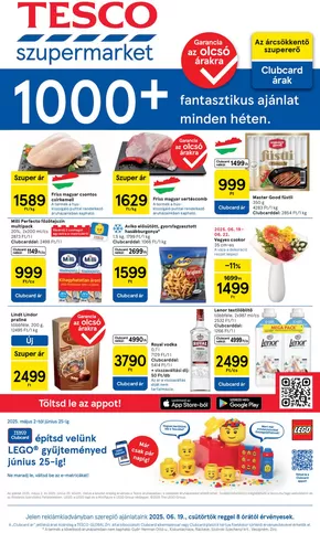 Tesco katalógus, Mezőberény | Új ajánlatok felfedezésre | 2025-06-19T00:00:00.000Z - 2025-06-25T00:00:00.000Z