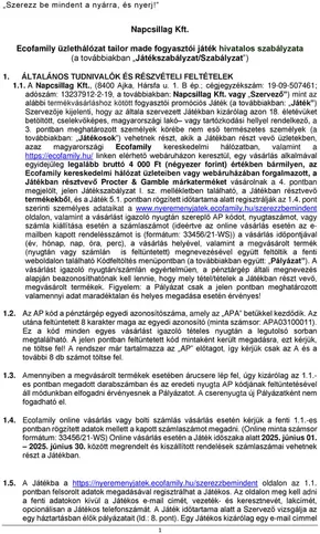 Eco Family katalógus, Zalaegerszeg | Procter Ecofamily 0516 | 2025-06-01T00:00:00.000Z - 2025-06-30T00:00:00.000Z