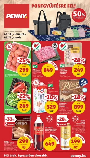 Penny Market katalógus | Csúcsajánlatok minden ügyfélnek | 2025-06-19T00:00:00.000Z - 2025-06-25T00:00:00.000Z