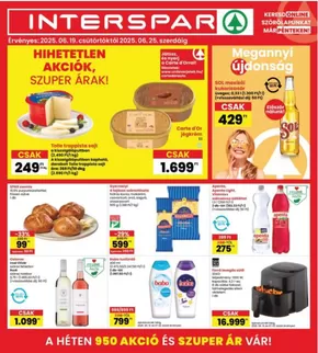 Interspar katalógus | Aktuális különleges akciók | 2025-06-19T00:00:00.000Z - 2025-06-25T00:00:00.000Z