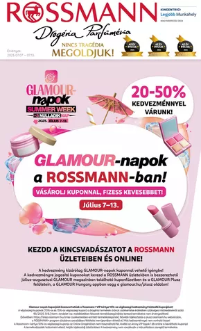 Rossmann katalógus, Szolnok | Rossmann Egyeb | 2025-06-20T00:00:00.000Z - 2025-07-13T00:00:00.000Z