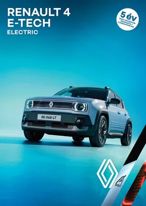Renault katalógus, Érd | Renault r4-price | 2025-06-20T00:00:00.000Z - 2026-06-20T00:00:00.000Z
