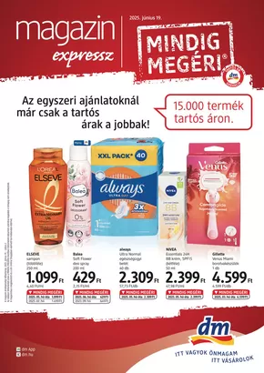 DM katalógus, Nagykanizsa | Júniusi magazin expressz | 2025-06-20T00:00:00.000Z - 2025-06-30T00:00:00.000Z