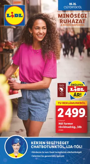 Lidl katalógus, Budapest | Nonfood kínálatunk - 26. hét | 2025-06-26T00:00:00.000Z - 2025-07-02T00:00:00.000Z