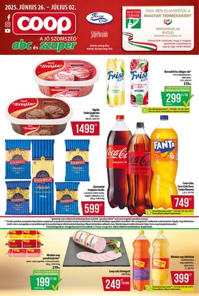 Coop katalógus, Székesfehérvár | Exkluzív ajánlatok ügyfeleinknek | 2025-06-25T00:00:00.000Z - 2025-07-02T00:00:00.000Z