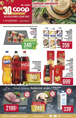 Coop katalógus, Székesfehérvár | Coop regionális szórólap június 5. hét - Alföld | 2025-06-25T00:00:00.000Z - 2025-07-02T00:00:00.000Z
