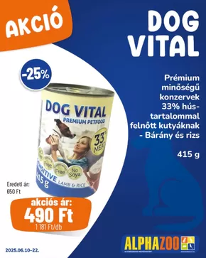 Bárányos Dog Vital konzerv kutyáknak