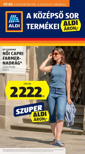 Aldi katalógus, Szolnok | Csúcsajánlatok a takarékosoknak | 2025-06-29T00:00:00.000Z - 2025-07-03T00:00:00.000Z