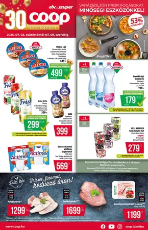 Coop katalógus, Kunhegyes | Coop országos szórólap július 1. hét - Abc-Szuper | 2025-07-03T00:00:00.000Z - 2025-07-09T00:00:00.000Z