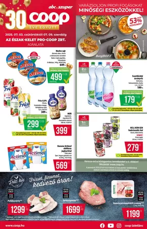 Coop katalógus, Nyíregyháza | Vonzó különleges ajánlatok mindenki számára | 2025-07-03T00:00:00.000Z - 2025-07-09T00:00:00.000Z