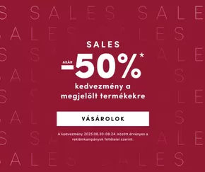 Marionnaud katalógus, Miskolc | 50% | 2025-06-30T00:00:00.000Z - 2025-08-24T00:00:00.000Z