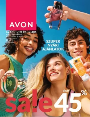 AVON katalógus, Sajószentpéter | katalogus Avon | 2025-07-01T00:00:00.000Z - 2025-07-31T00:00:00.000Z