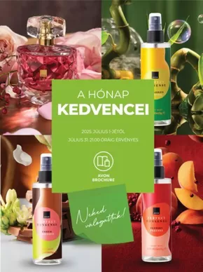 AVON katalógus, Sajószentpéter | Aktuális akciók és ajánlatok | 2025-07-01T00:00:00.000Z - 2025-07-31T00:00:00.000Z