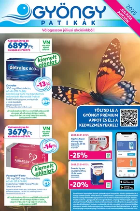 Gyöngy Patikák katalógus, Debrecen | Gyöngy Patikák akciós | 2025-07-01T00:00:00.000Z - 2025-07-31T00:00:00.000Z
