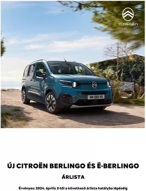Citroën katalógus, Szolnok | Ë-Berlingo | 2025-01-08T00:00:00.000Z - 2025-06-30T00:00:00.000Z
