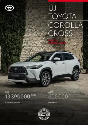 Toyota katalógus, Szolnok | Toyota Corolla Cross MC23 | 2025-02-24T00:00:00.000Z - 2026-02-24T00:00:00.000Z