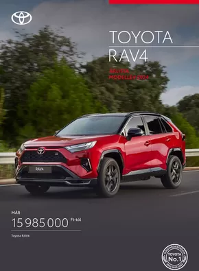 Toyota katalógus, Szolnok | Toyota RAV4 Plug-in HYBRID | 2025-02-24T00:00:00.000Z - 2026-02-24T00:00:00.000Z