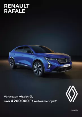 Renault katalógus, Fót | Renault rafale-price | 2025-03-07T00:00:00.000Z - 2026-03-07T00:00:00.000Z