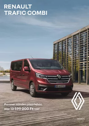 Renault katalógus, Fót | Renault trafic-combi-price | 2025-03-07T00:00:00.000Z - 2026-03-07T00:00:00.000Z
