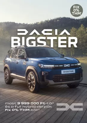Dacia katalógus, Fót | Dacia Bigster | 2025-01-01T00:00:00.000Z - 2025-12-31T00:00:00.000Z