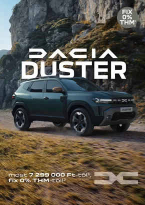 Dacia katalógus, Fót | Dacia Duster | 2025-01-01T00:00:00.000Z - 2025-12-31T00:00:00.000Z